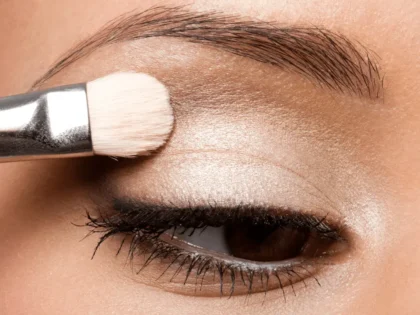 Applying Eyeshadow
