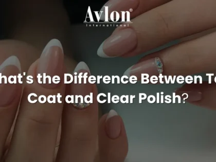 What's the Difference Between Top Coat and Clear Polish