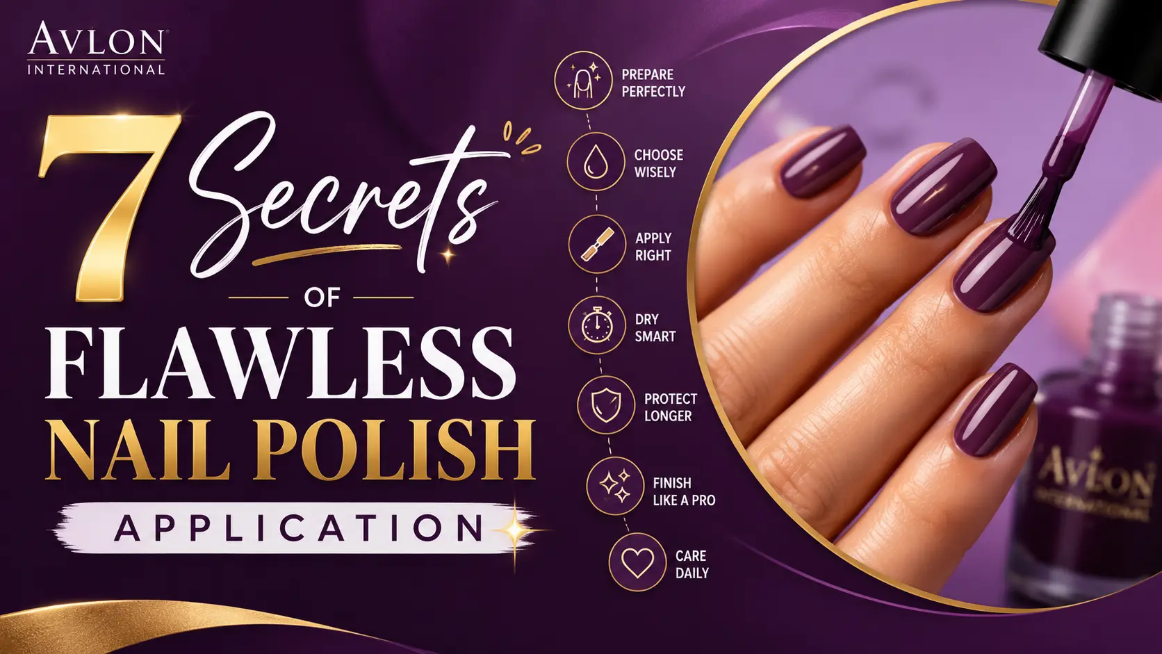 7 Secrets of Flawless Nail Polish Application