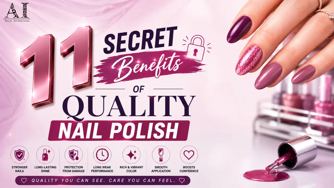 11 Secret Benefits of Quality Nail Polish