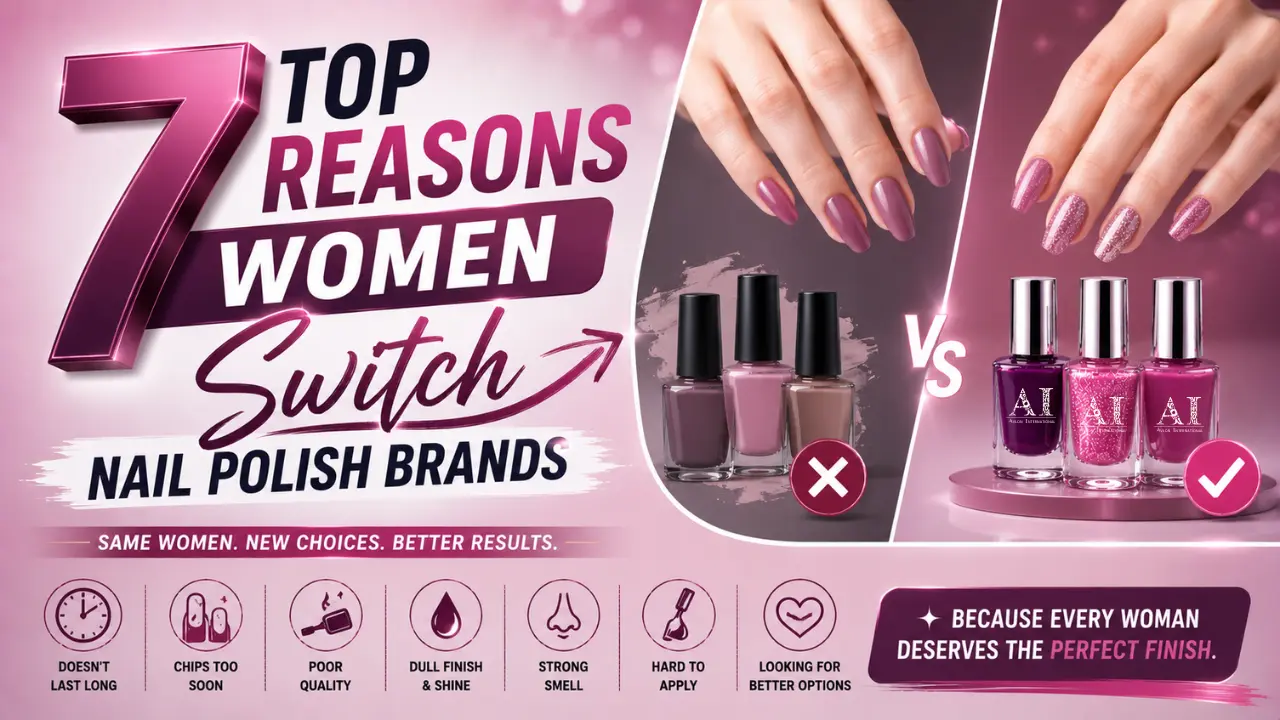 7 Top Reasons Women Switch Nail Polish Brands