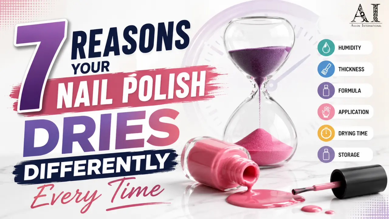 7 Reasons Your Nail Polish Dries Differently Every Time