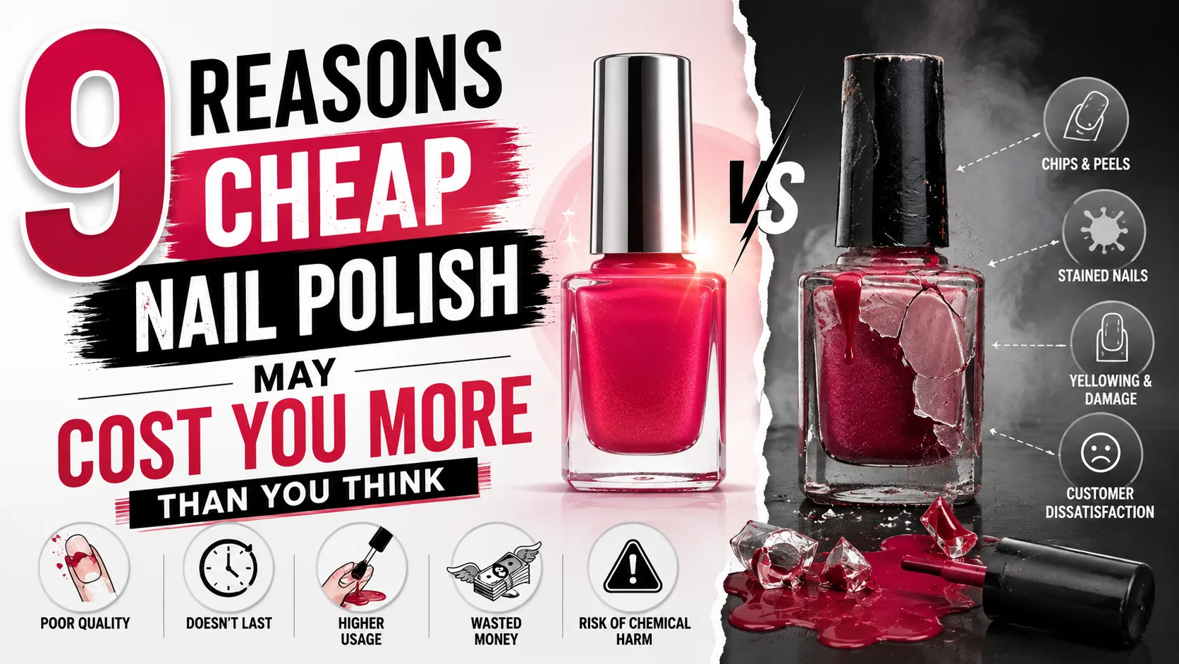 9 Reasons Cheap Nail Polish May Cost You More Than You Think
