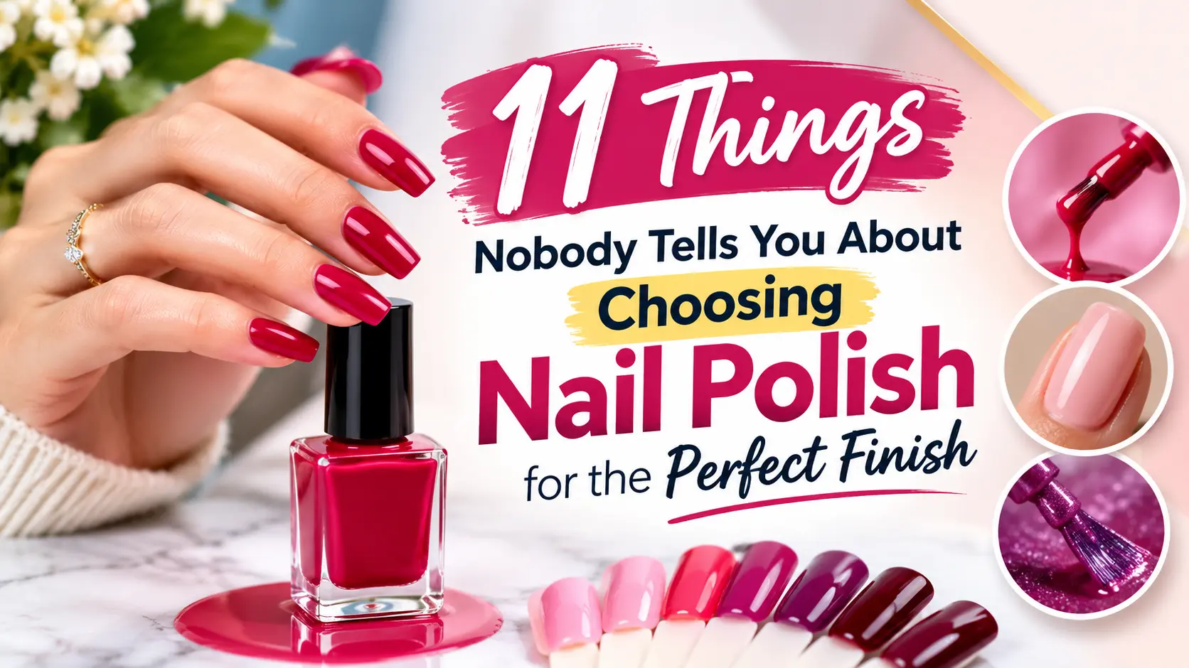 11 Things Nobody Tells You About Choosing Nail Polish for the Perfect Finish