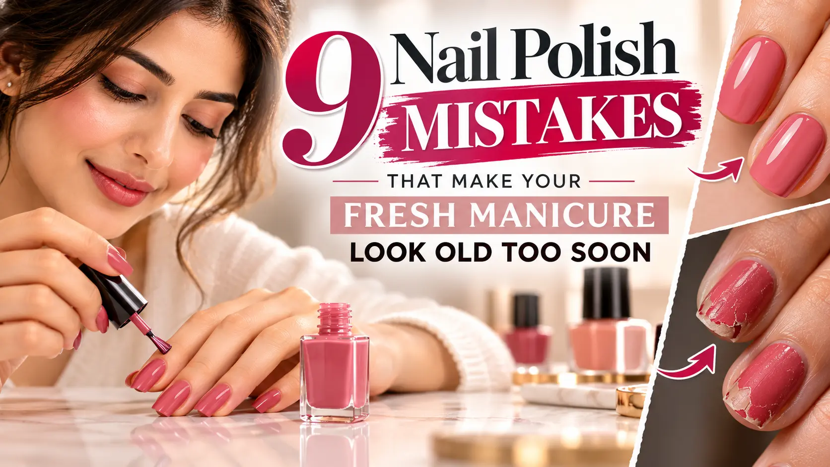 9 Nail Polish Mistakes That Make Your Fresh Manicure Look Old Too Soon